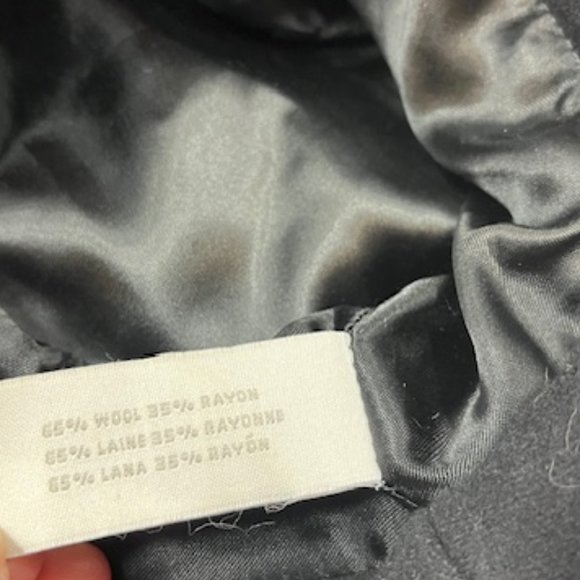 Liz Claiborne Woman's Black Wool Winter Bucket Hat Soft & Comfortable VGUC - Picture 12 of 12